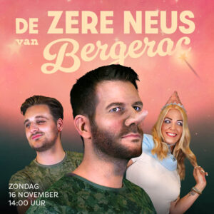 Zere Neus de Bergerac zondag 16 november 14:00 uur